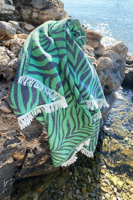 Mijölnir Toalla de playa Fouta Carnival - Verde Mijölnir Toalla de playa Fouta Carnival - Verde